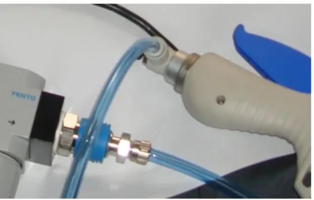 Fig. 4.4, Manguera de 8 mm. 