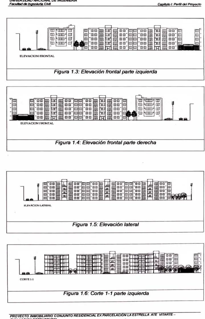 Figura 1.3: Elevación frontal parte izquierda 