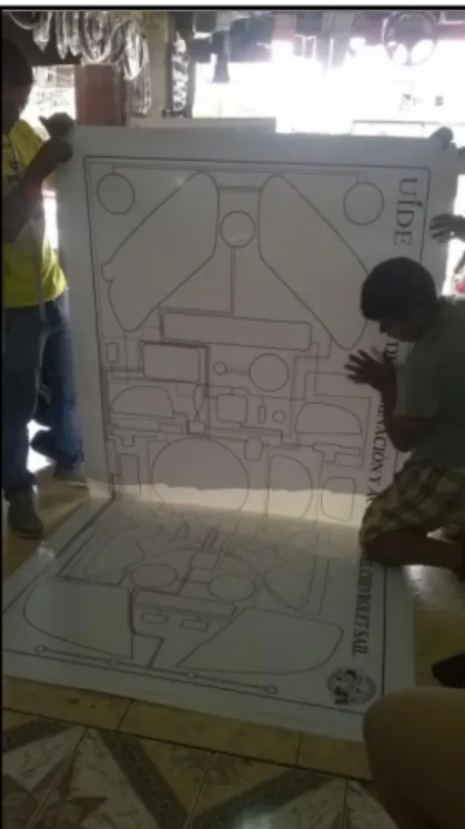 Figura 19. Instalación del vinil 