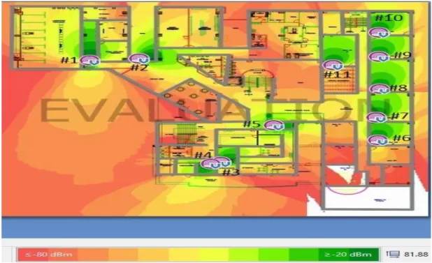 Figura 25. Cobertura actual del cuarto piso Edificio Santander  Fuente: Autor del proyecto 
