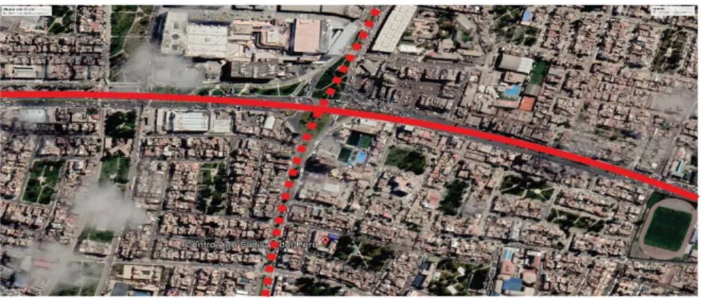 Figura 1. Contexto Urbano  Fuente: Google Earth 