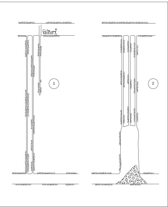 Fig. N° 1.1 CHIMENEA OBTENIDA USANDO EL MÉTODO V. C. R.