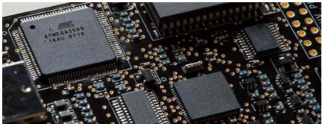 Figura 4. Ejemplo de Microcontrolador ATMEGA128. 