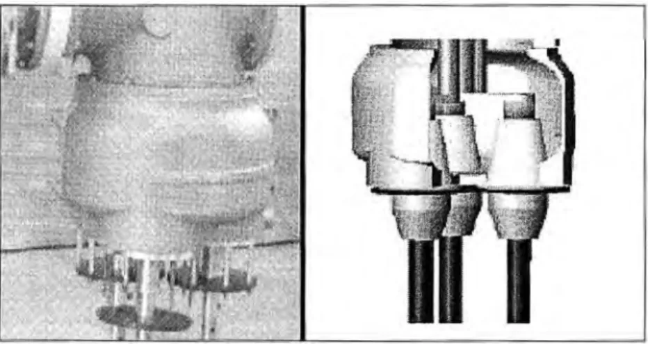 Fig.  3.10. Conexionado por cables tipo enchufables. 