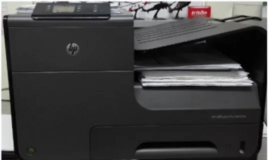 Figura 10. Impresora HP Officejet Pro X451dw presentaba fallas en el toner. 