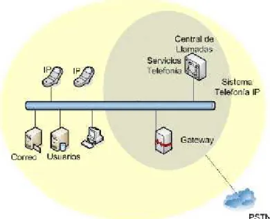 Figura 4. Red de Datos y Telefonía IP