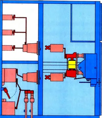 Figura N º  2.3  Aparato de maniobra en posición de seccionamiento. 