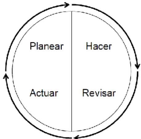 Figura 10. Ciclo PHVA 