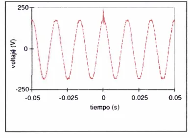 Fig. 2.9 Presencia de un transitorio  2.4.6  Interrupciones. 
