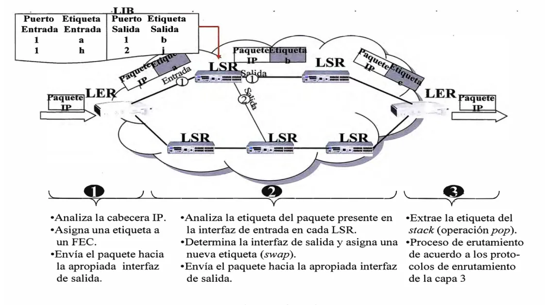 Fig. 2.4 RESUMIENDO MPLS 