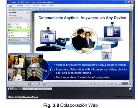 Fig. 2.8 Colaboración Web 