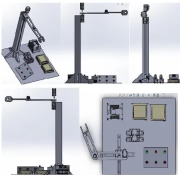 Ilustración 5: Diseño de robot de tres grados de libertad 