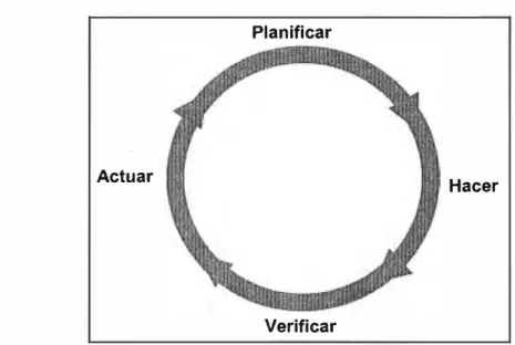 Cuadro N º  5 - Ciclo PHV A - Mejora continua 