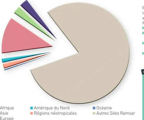 Figure 4 : sites Ramsar comprenant des types de zones humides agricoles