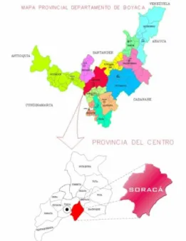 Figura 1. Ubicación de Soracá. 