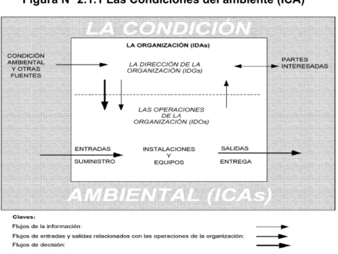 Figura Nº 2.1.1 Las Condiciones del ambiente (ICA) 