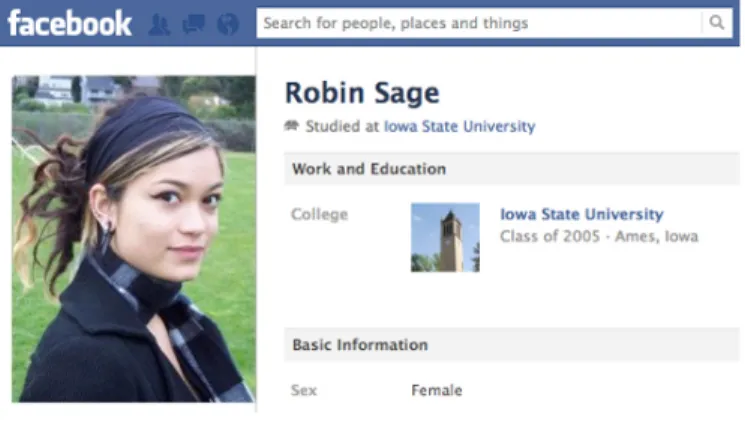 Fig. 1.    Experimento Robin Sage