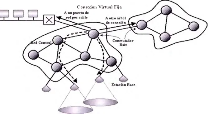 Figura 11 Árbol de conexión virtual 