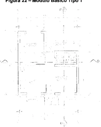 Figura 22- Módulo Básico Tipo 1 