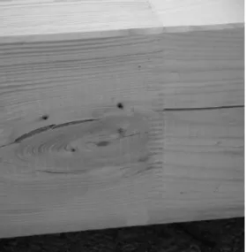 Fig. 30: madera empalmada estructural, tomada  de: Manual CONFEMADERA 