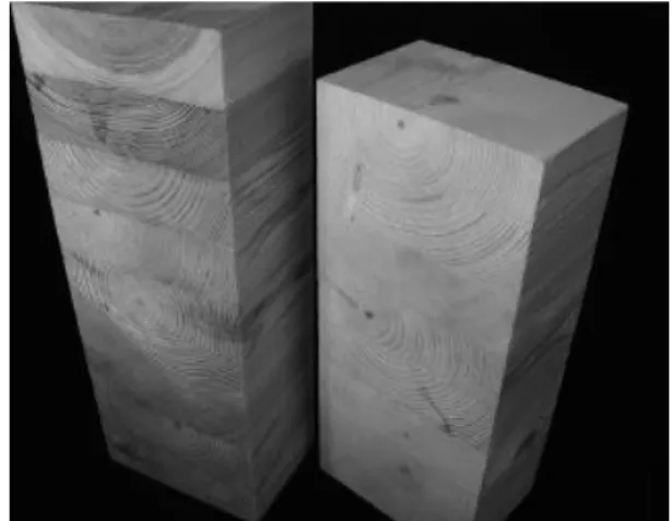 Fig. 32: Madera laminada encolada para uso estructural,  tomada de: Manual  CONFEMADERA  