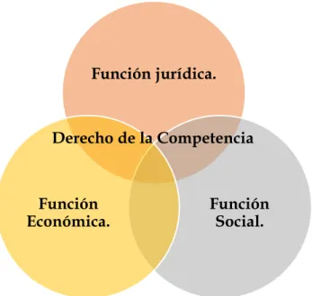 Figura 1 Funciones del Derecho de la Competencia. 3