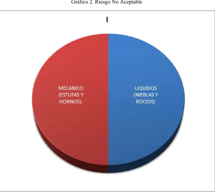 Gráfico 2. Riesgo No Aceptable 