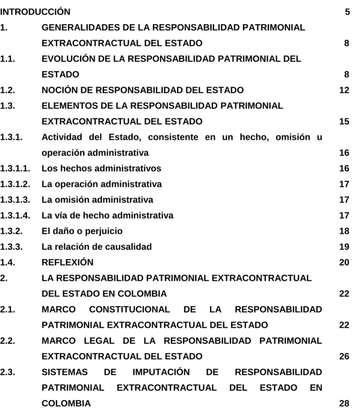 TABLA DE CONTENIDO  Pág.  INTRODUCCIÓN                                                                                                             5  1