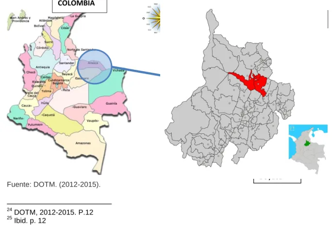 Figura 1. Área Metropolitana de Bucaramanga en el Contexto Nacional 25