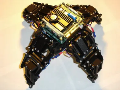 Figura 1.3: Robot cuadr´upedo [7].