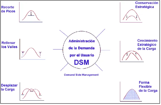 Fig. 2.1 Administración de la Demanda – DSM. [6] 