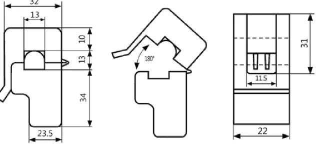 Fig. 19 Chasis del sensor SCT-013 