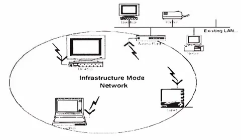 Figura 1 .4. Red de la modalidad de infraestructura 