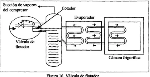 Figura  16.  Vilmía  de  flotador 