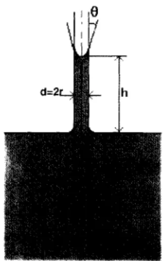 Figura 6:  Método  de  elevación capilar. 