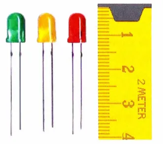 Figura 2.7 Algunos colores de diodos led (Foto original). 