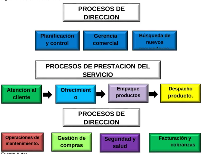 Figura 4. Mapa de Procesos 