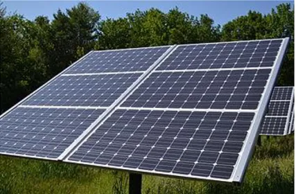 Ilustración 1. Panel Solar Fotovoltaico. Fuente: Imágenes Google 