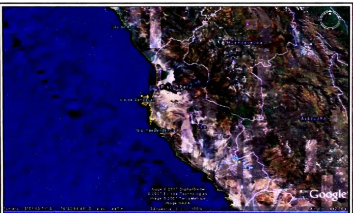 Fig. 1.1  VISla Satelital de la Ciudad de Pisco 