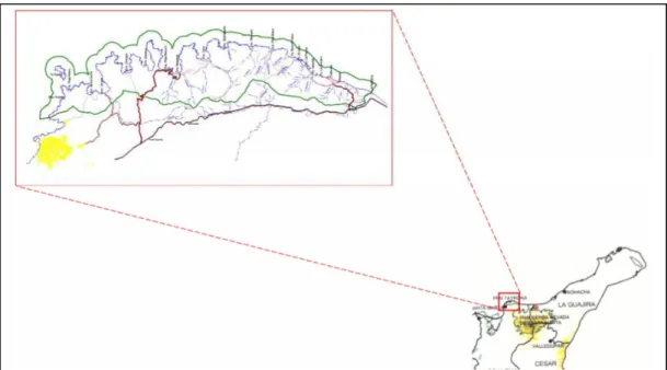 Figura 15: Localización del PNN Tayrona  Fuente: parquesnacionales.gov.co 