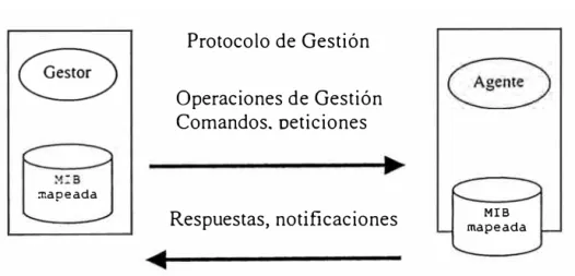 Figura 1.1  Modelo Gestor - Agente 