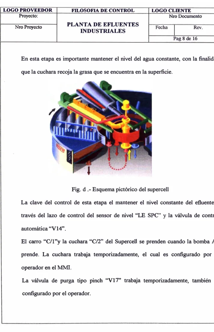 Fig. d . - Esquema pictórico del supercell 