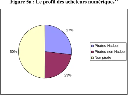 Figure 5a : Le profil des acheteurs numériques 11
