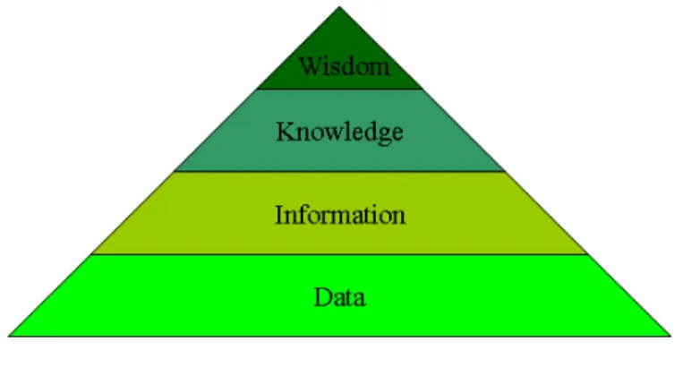 Figure 1 - The Knowledge Pyramid