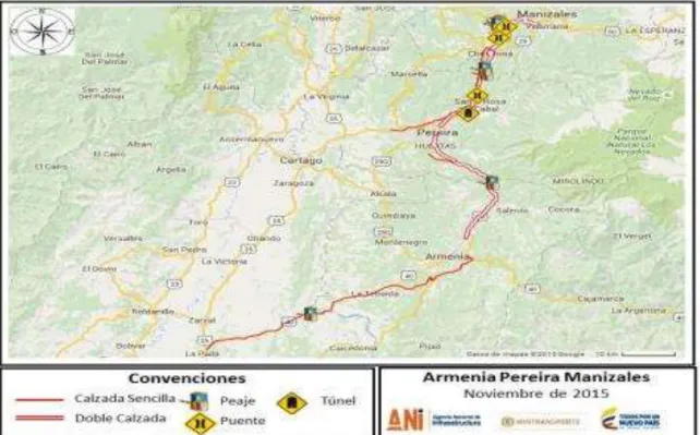 Ilustración 8. ARMENIA - PEREIRA - MANIZALES