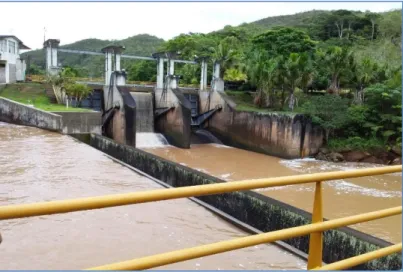 Ilustración 14: Barraje Móvil en la Central Hidroeléctrica del Gera- Moyobamba  