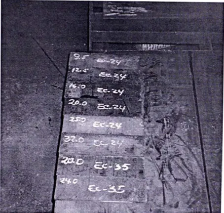 Fig. 2.2  Probetas de Planchas de Ace r o 
