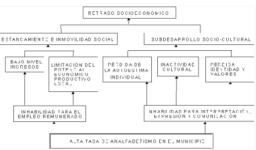 Gráfico No.5 Efectos del problema 