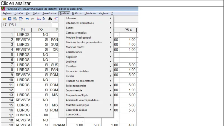 TABLA DE CONTINGENCIA 