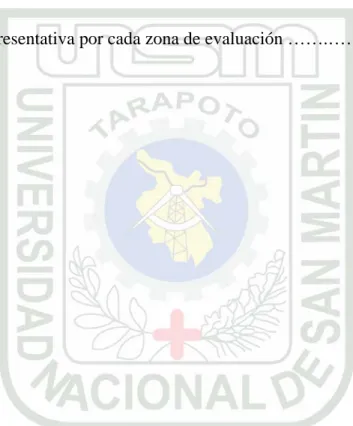 Mapa Nº 01: Poblados y componentes de la Microcuenca Shilcayo, área de evaluación  del Proyecto de Tesis……………………………….………………34 